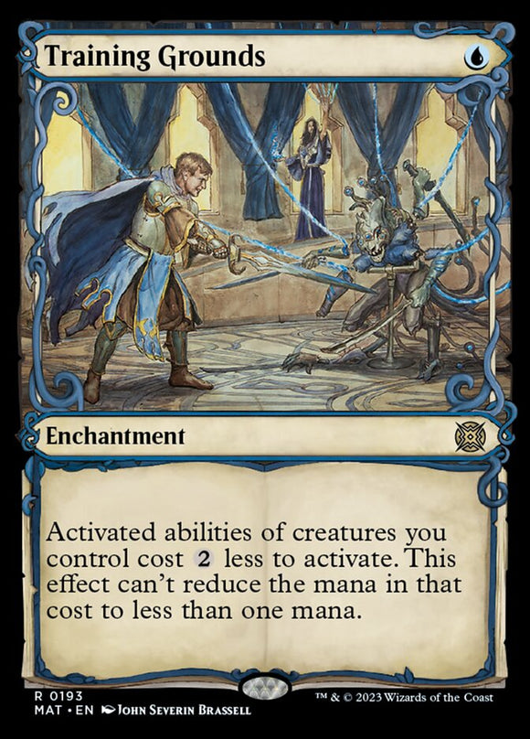 Campos de entrenamiento (Showcase Halo Foil) [March of the Machine: The Aftermath] 
