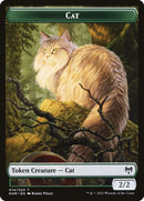 Treasure // Cat Double-Sided Token [Kaldheim Tokens]-2