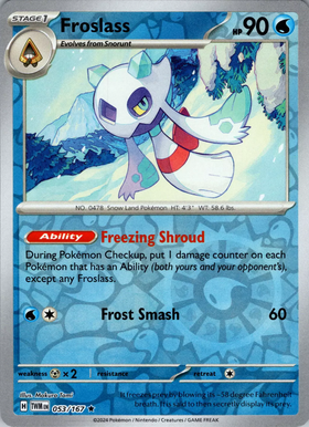 Froslass (053/167) [Scarlet &amp; Violet: Mascarada del crepúsculo] 