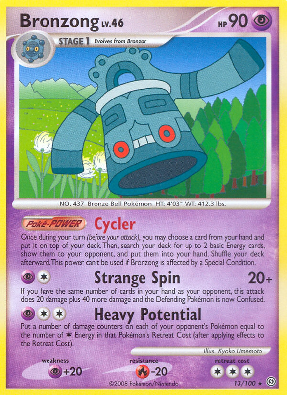 Bronzong (13/100) [Diamante y Perla: Frente Tormentoso] 