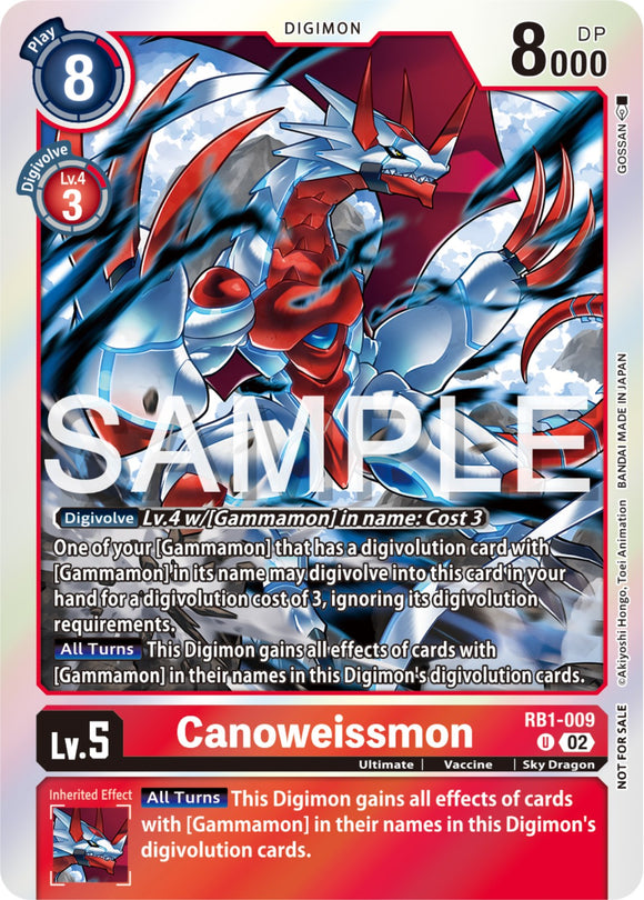 Canoweissmon [RB1-009] (Paquete de evento 6) [Refuerzo de resurgimiento] 