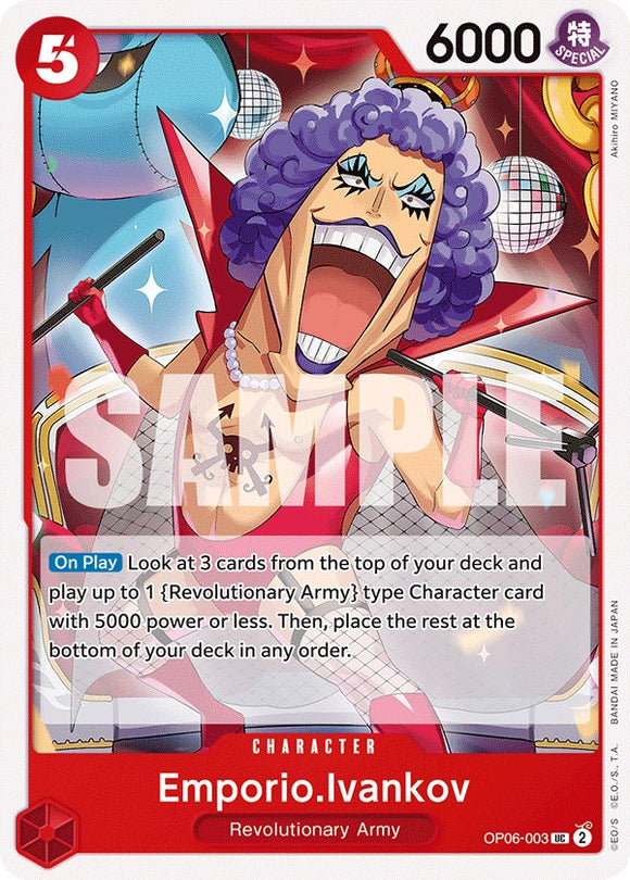 Emporio.Ivankov [Alas del Capitán] 