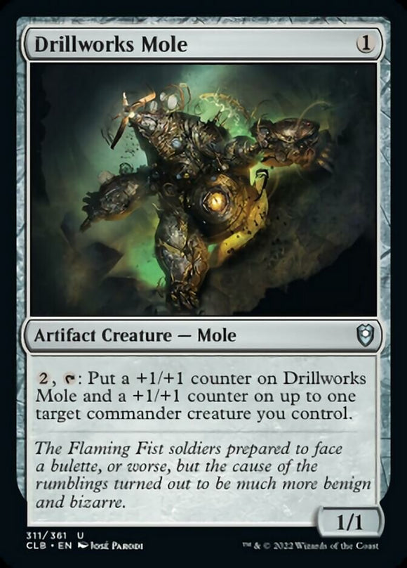 Topo de Drillworks [Commander Legends: Battle for Baldur's Gate] 