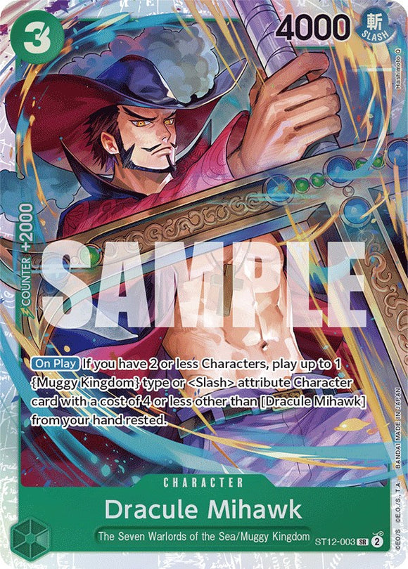 Dracule Mihawk [Baraja inicial: Zoro y Sanji] 