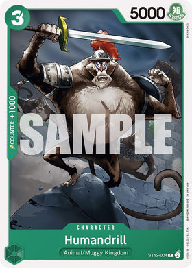 Humandrill [Baraja inicial: Zoro y Sanji] 
