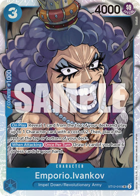 Emporio.Ivankov [Baraja inicial: Zoro y Sanji] 