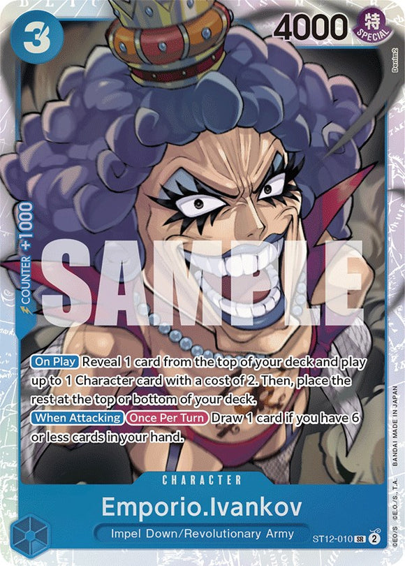 Emporio.Ivankov [Baraja inicial: Zoro y Sanji] 