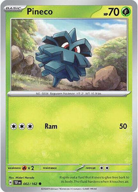 Pineco (002/162) [Scarlet &amp; Violet: Fuerzas temporales] 