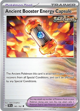 Cápsula de energía potenciadora antigua (140/162) [Scarlet &amp; Violet: Fuerzas temporales] 