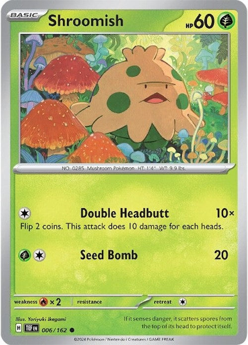 Shroomish (006/162) [Scarlet &amp; Violet: Fuerzas temporales] 