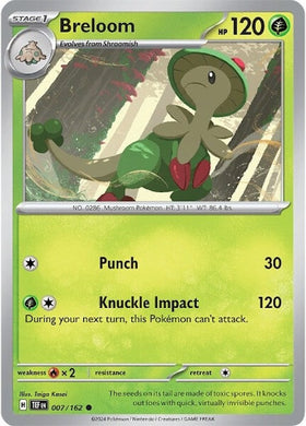 Breloom (007/162) [Scarlet &amp; Violet: Fuerzas temporales] 