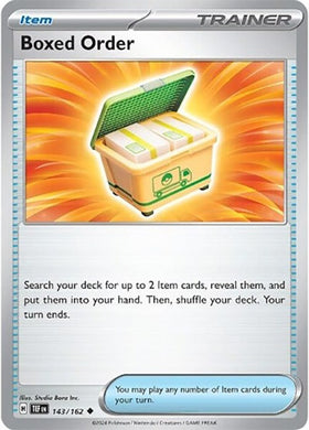 Pedido en caja (143/162) [Scarlet &amp; Violet: Fuerzas temporales] 