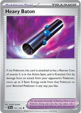 Bastón pesado (151/162) [Scarlet &amp; Violet: Fuerzas temporales] 