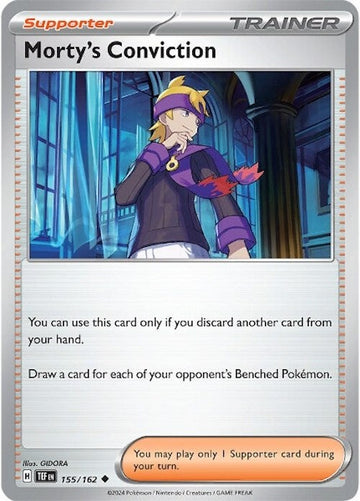 La convicción de Morty (155/162) [Scarlet &amp; Violet: Fuerzas temporales] 