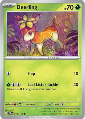 Deerling (016/162) [Escarlata y violeta: fuerzas temporales] 