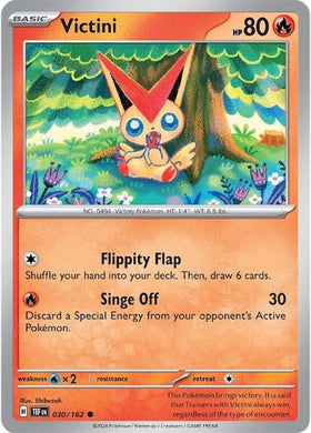 Victini (030/162) [Scarlet &amp; Violet: Fuerzas temporales] 