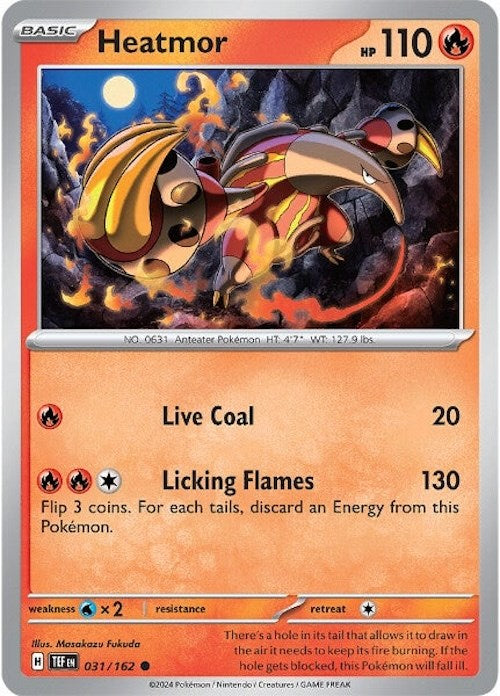 Heatmor (031/162) [Scarlet &amp; Violet: Fuerzas temporales] 