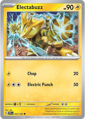 Electabuzz (053/162) [Scarlet &amp; Violet: Fuerzas temporales] 