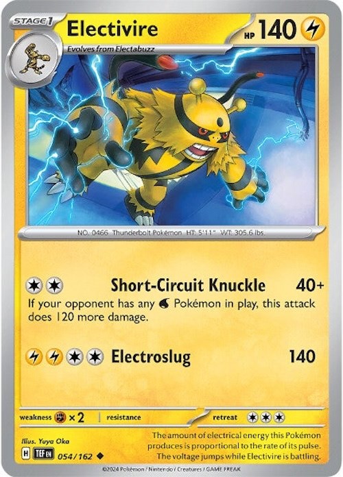 Electivire (054/162) [Scarlet &amp; Violet: Fuerzas temporales] 