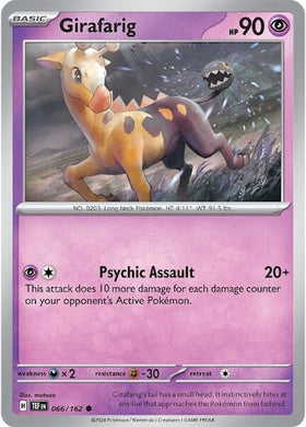 Girafarig (066/162) [Scarlet &amp; Violet: Fuerzas temporales] 