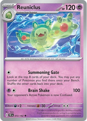Reuniclus (072/162) [Scarlet &amp; Violet: Fuerzas temporales] 