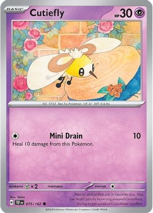 Cutiefly (075/162) [Scarlet &amp; Violet: Fuerzas temporales] 