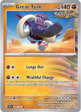 Gran Colmillo (096/162) [Scarlet &amp; Violet: Fuerzas temporales] 