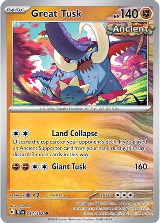 Gran Colmillo (097/162) [Scarlet &amp; Violet: Fuerzas temporales] 