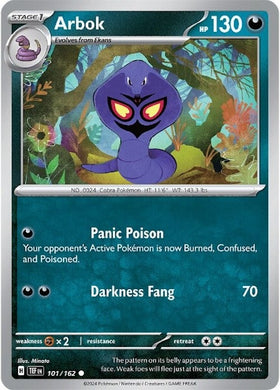 Arbok (101/162) [Scarlet &amp; Violet: Fuerzas temporales] 
