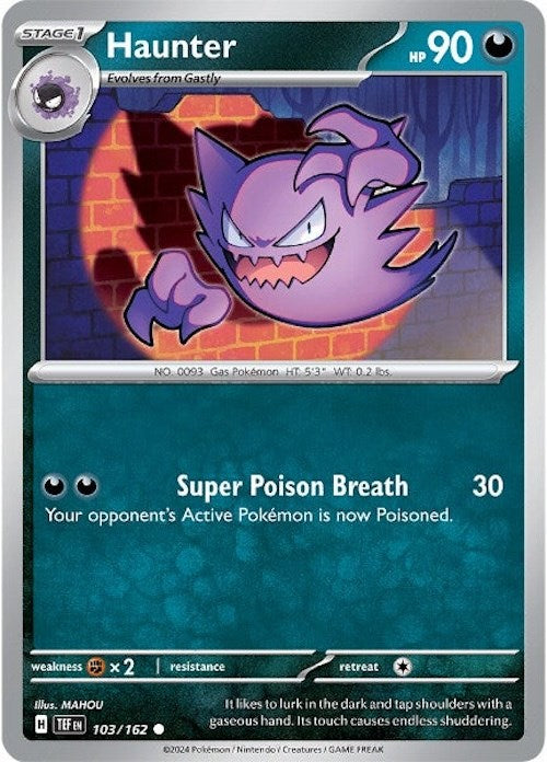 Haunter (103/162) [Scarlet &amp; Violet: Fuerzas temporales] 