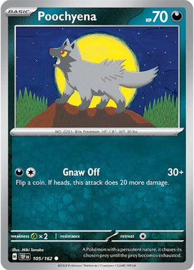 Poochyena (105/162) [Scarlet &amp; Violet: Fuerzas temporales] 