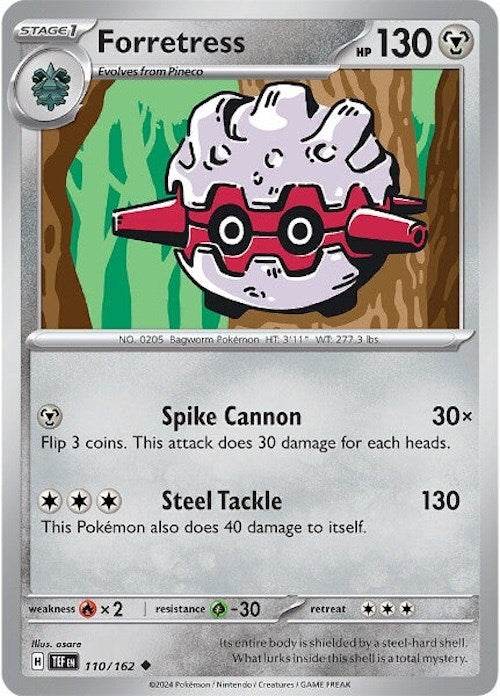 Forretress (110/162) [Scarlet &amp; Violet: Fuerzas temporales] 