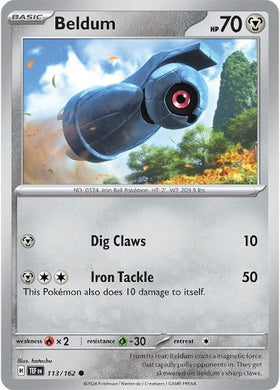 Beldum (113/162) [Scarlet &amp; Violet: Fuerzas temporales] 