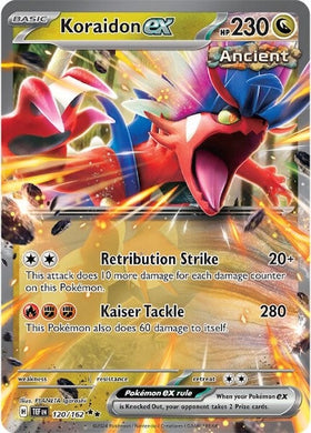 Koraidon ex (120/162) [Scarlet &amp; Violet: Fuerzas temporales] 