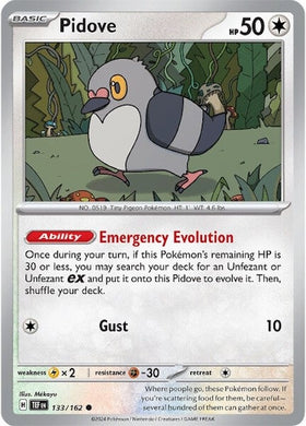 Pidove (133/162) [Scarlet &amp; Violet: Fuerzas temporales] 