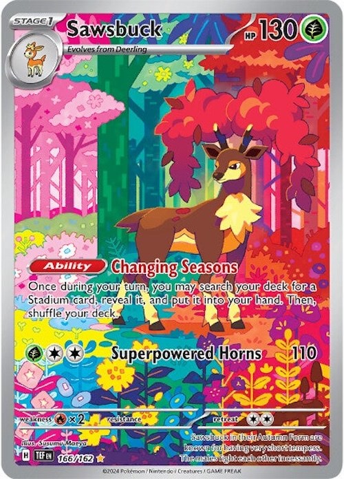 Sawsbuck (166/162) [Scarlet &amp; Violet: Fuerzas temporales] 