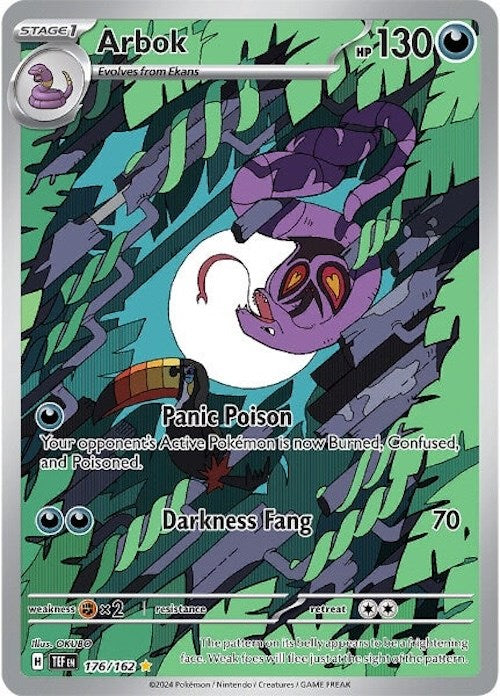 Arbok (176/162) [Scarlet &amp; Violet: Fuerzas temporales] 