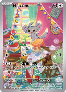 Minccino (182/162) [Scarlet &amp; Violet: Fuerzas temporales] 