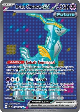 Corona de hierro ex (191/162) [Scarlet &amp; Violet: Fuerzas temporales] 