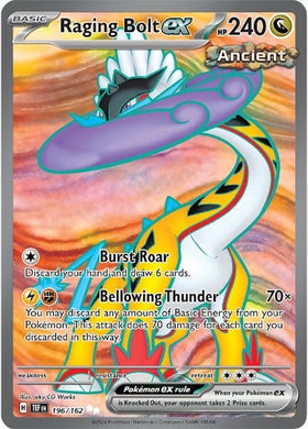 Rayo furioso ex (196/162) [Scarlet &amp; Violet: Fuerzas temporales] 