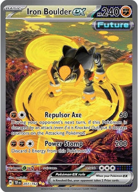 Roca de hierro ex (207/162) [Scarlet &amp; Violet: Fuerzas temporales] 