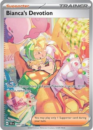 La devoción de Bianca (209/162) [Scarlet &amp; Violet: Fuerzas temporales] 