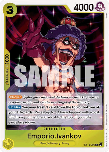 Emporio.Ivankov [Ultra Deck: Los Tres Hermanos] 