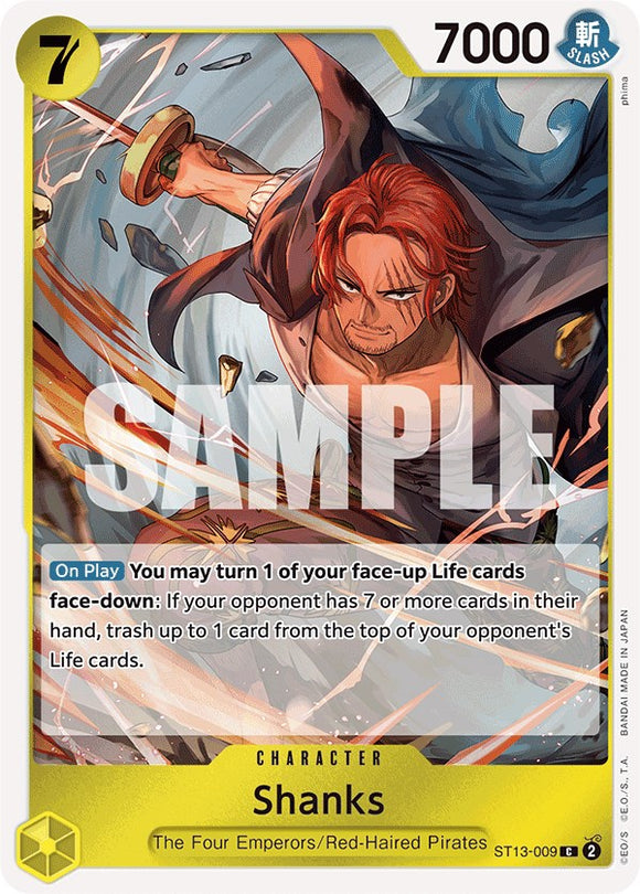 Shanks [Ultra Deck: Los tres hermanos] 