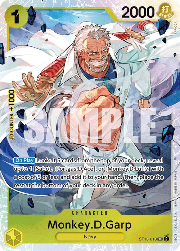 Monkey.D.Garp [Ultra Deck: Los tres hermanos] 