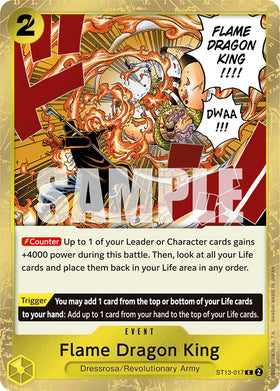Rey Dragón de Fuego [Ultra Deck: Los Tres Hermanos] 