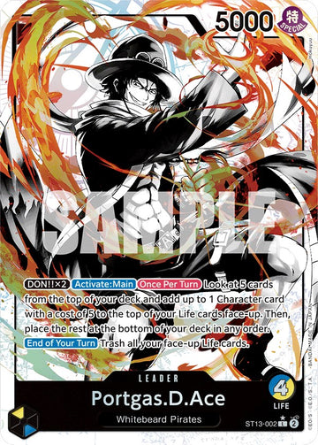 Portgas.D.Ace (Paralelo) [Ultra Deck: Los Tres Hermanos] 