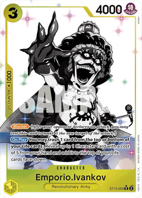 Emporio.Ivankov (Paralelo) [Ultra Deck: Los Tres Hermanos] 
