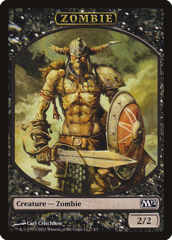 Ficha de zombi [Fichas de Magic 2012] 