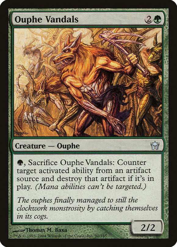 Los vándalos de Ouphe [Quinto amanecer] 